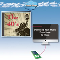 Cloud Nine Acclaim Greeting with Music Download Card - JD40 1940's Big Band Hits V1 & V2